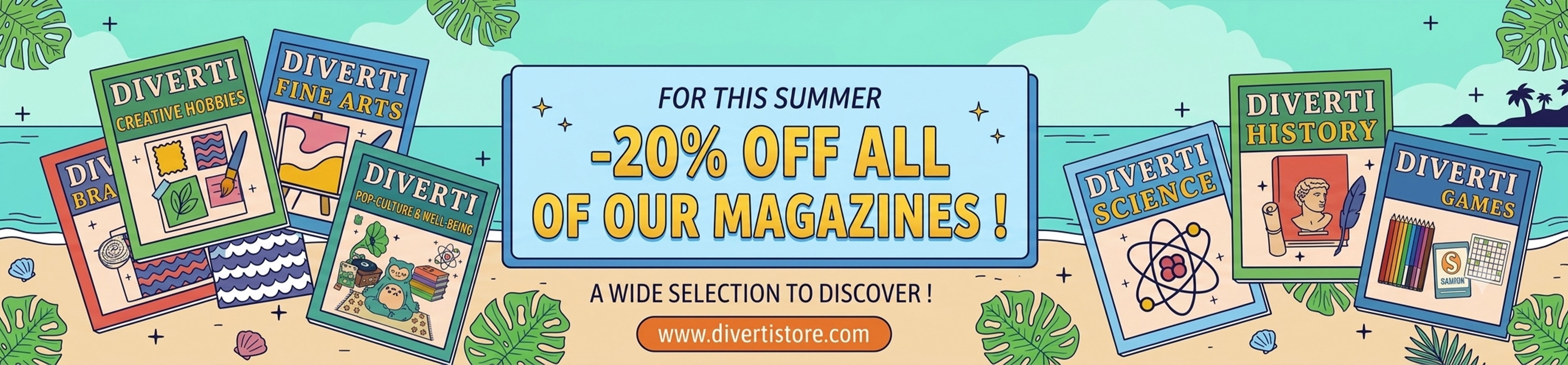 20% all ou magazines
