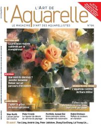L'Art de l'Aquarelle 66 - Matthew Bird, Stan Kurth, Peter Cronin, Fiches-outils