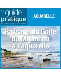 Paysage du Golfe du Morbihan, aquarelle - Guide Pratique Numérique