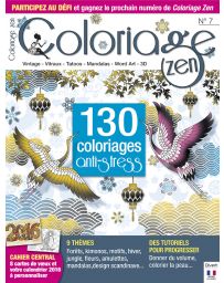 Coloriage Zen n°7 - 130 coloriages anti-stress