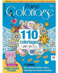 Pause Coloriage n°7 - Cahier spécial 16 pages Coloriage Fun