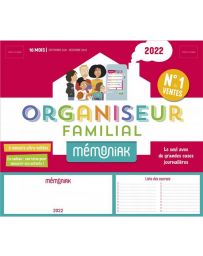 Organiseur familial Le Mémoniak - Edition 2022 - Nesk
