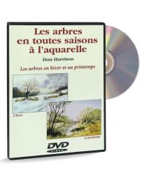 Les arbres en toutes saisons à l'aquarelle - Hiver Printemps – DVD