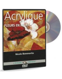 Acrylique - Fleurs en relief volume 2 – DVD