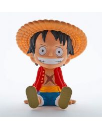 Figurine Tirelire Luffy One Piece - Plastoy 