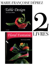 Marie-Françoise Déprez : 2 livres Table Design et Florale Fantaisie