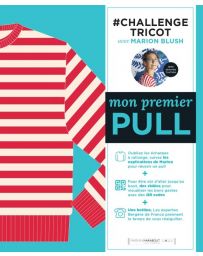 #Challenge tricot - Mon premier pull - Marion Blush