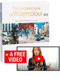 The Complete Book of Watercolour 2024 - New and expanded Edition - By Janine Gallizia