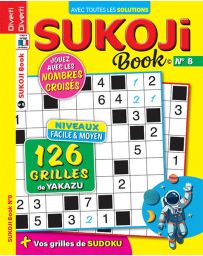 Sukoji Book n°8 - Niveaux facile et moyen