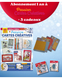 Abonnement Passion Cartes Créatives 1 AN + 3 CADEAUX