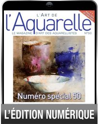 TELECHARGEMENT : L'Art de l'Aquarelle 50 en version numérique