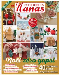 L'Atelier des Nanas n°2 - Noël zéro gaspi - 40 créations green à réaliser