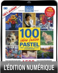 TÉLÉCHARGEMENT : 100 idées faciles pastel - Editions du Chevalet n°19 version numérique