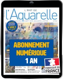 Abonnement à la version Digitale l'Art de l'Aquarelle (1 an) + 1 numéro OFFERT