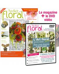 Atelier Floral n°39 + DVD 3 démos filmées