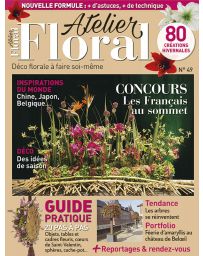 Atelier Floral numéro 49 + un Guide Pratique de 20 tutoriels