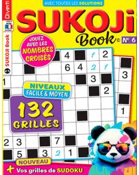 Sukoji Book n°6 - Niveaux facile et moyen