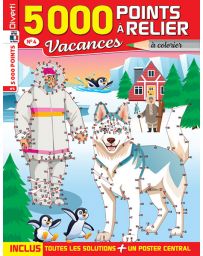5 000 Points à relier numéro 4 - Vacances