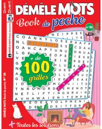 Démêle Mots Book de poche 21 avec plus de 100 grilles