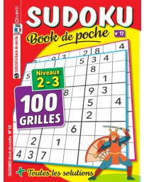 Sudoku Book de poche numéro 12 - Niveaux 2-3