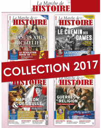 Collection 2017 complète - La Marche de l'Histoire : 4 numéros collectors