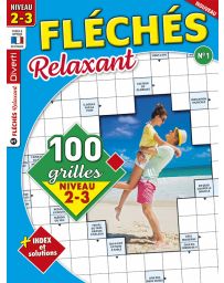 Magazine Fléchés Relaxant 01 - 100 grilles Niveau 2-3