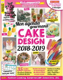 Mon agenda gourmand - Cake Design 2018-2019