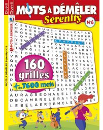 Mots à Démêler Serenity 06 - Plus de 7600 Mots