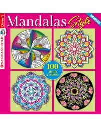 Mandalas Style n°1 - 100 motifs à colorier