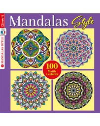 Mandalas Style n°4 - 100 motifs à colorier