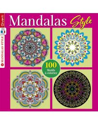 Mandalas Style n°5 - 100 motifs à colorier