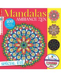 Mandalas Zen 10 - Spécial coloriages d'été