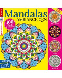 Spécial Eté - Mandalas Ambiance Zen 22 - 100 motifs à colorier