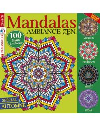 Spécial Automne - Mandalas Ambiance Zen 23 - 100 motifs à colorier