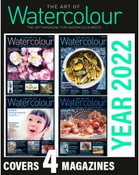 4 Magazines The Art of Watercolour - Discount Collection YEAR 2022
