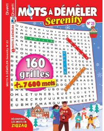 Mots à Démêler Serenity 23 - Plus de 7600 mots à découvrir