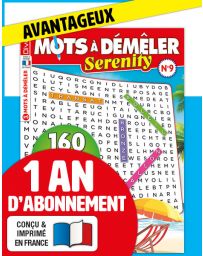 Abonnement 1 AN à Mots à Démêler Serenity