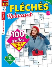 Magazine Fléchés Relaxant 11 - 100 grilles Niveau 2-3