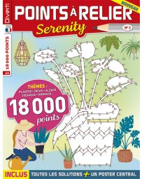 Points à Relier Serenity 3 - Thèmes plantes, incas, Alsace, zodiaque, animaux...