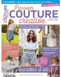 Passion Couture Créative 37 - Jolis modèles fleuris pour l'été