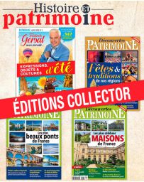 DÉCOUVERTE PATRIMOINE - Collection de 4 magazines