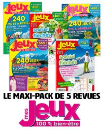 Le PACK MULTI-JEUX 2020 - 5 revues