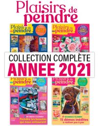 Collection 2023 complète - Plaisirs de Peindre : 4 numéros collectors