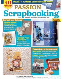 Passion Scrapbooking n°113 - Scrap d’Hiver : Poésie, Couleurs et Créations Inspirées