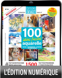 TÉLÉCHARGEMENT : 100 idées faciles aquarelle  - Editions du Chevalet n°18 version numérique