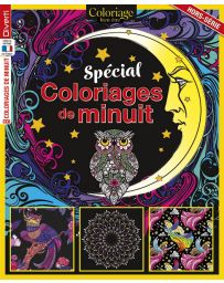 Spécial Coloriages de Minuit - Coloriage Bien-Etre Hors série n°1