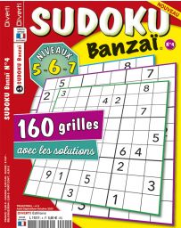 Sudoku Banzaï 04 - Niveaux 5-6-7