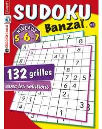 Sudoku Banzaï 11 - Avec 132 grilles et toutes les solutions
