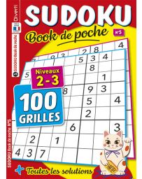 Sudoku Book de poche numéro 5 - Niveaux 2-3