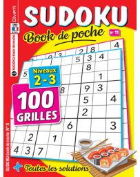 Sudoku Book de poche numéro 11 - Niveaux 2-3